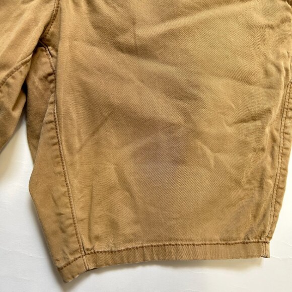 Hollister Advanced Stretch Jogger Shorts 9" Mens sz M Khaki Tan Athletic Casual - Picture 5 of 12